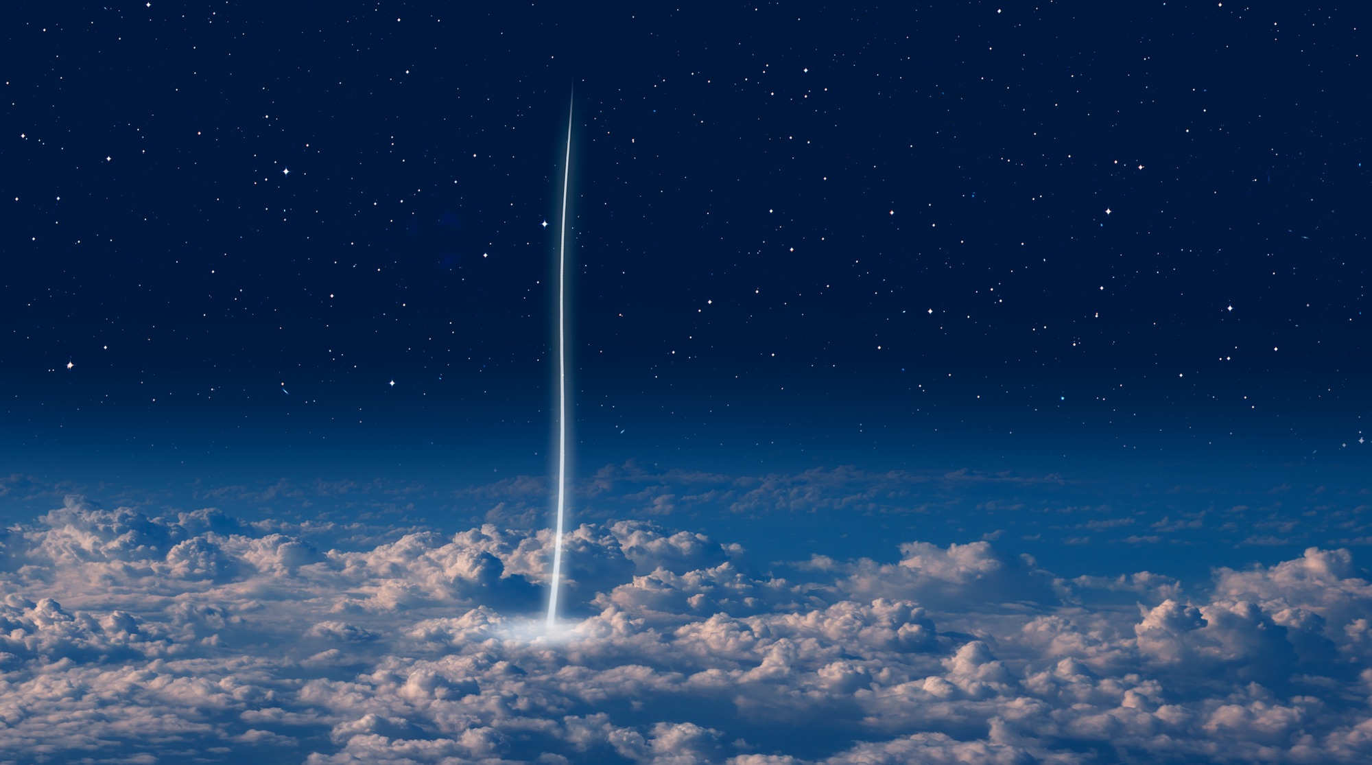 Rocket launch — illustrative of Concordia Spaceport launch capability